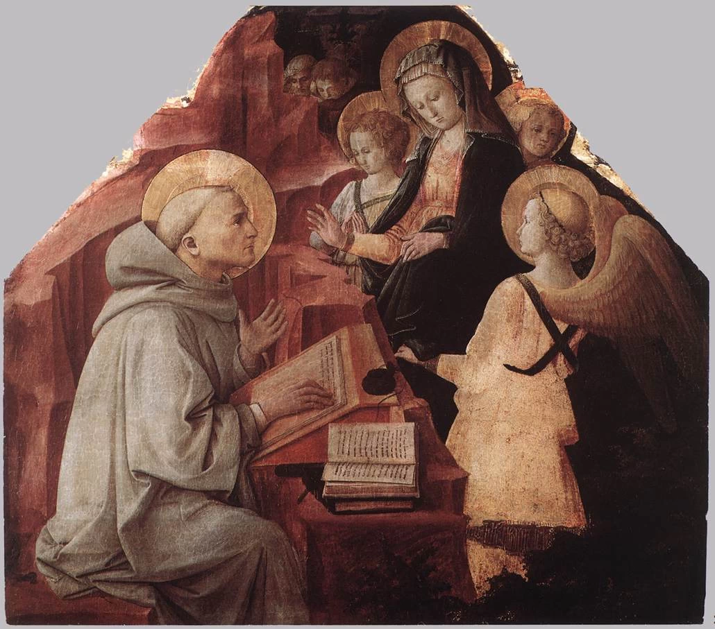 La Vergine appare a san Bernardo - National Gallery, London